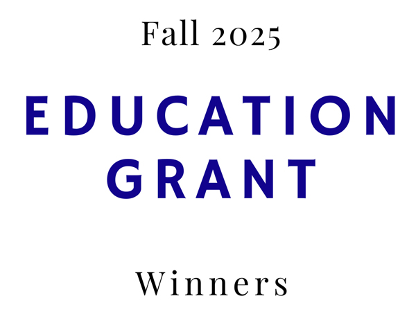 Fall 2025 Grant Winners