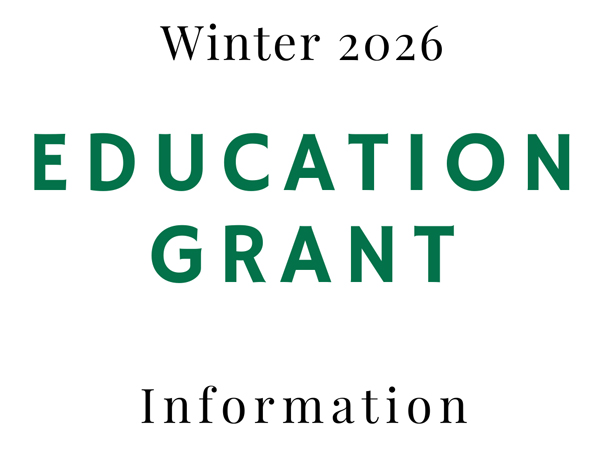 Winter 2026 Grant Information