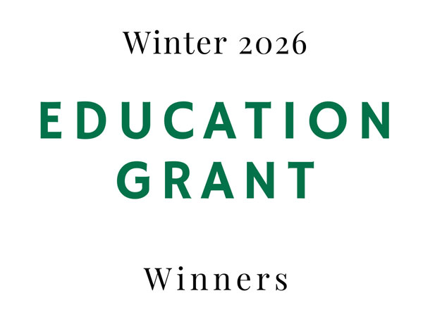 winter 2026 grant winners