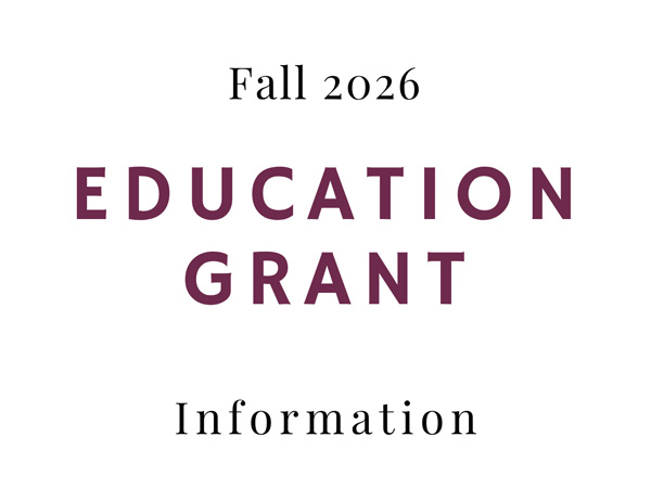 Fall 2026 Grant Information